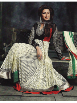 Stunning Sonali with Pure Georgette Outfit